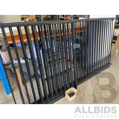 Aluminum Fence Panels and Gate