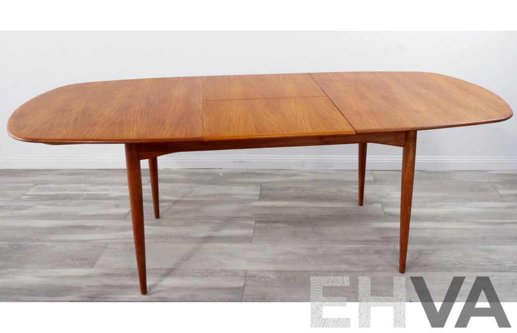 Mid Century Teak Extension Dining Table