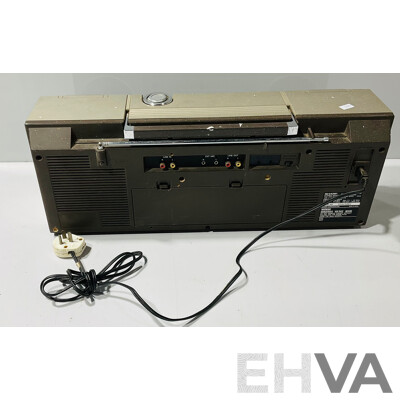Vintage Sharp Stereo Radio Cassette GF-7600 (Model No. GF-7600Z) with Electric Cord