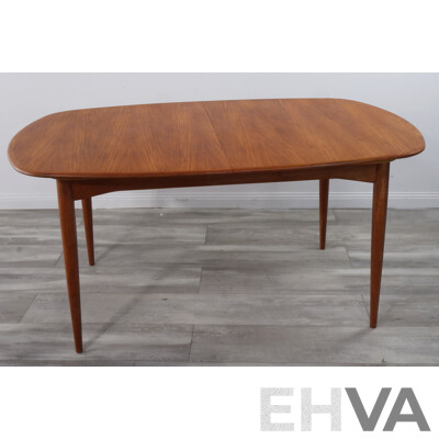 Mid Century Teak Extension Dining Table