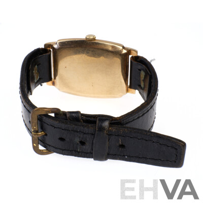 14ct Liema Vintage Swiss Wrist Watch 5/520, 40mm Casing, Hallmarked 14k .585