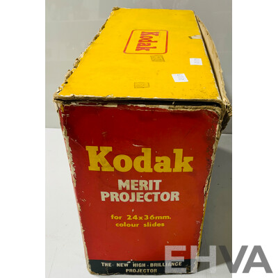 Vintage Kodak Merit Projector in Original Box
