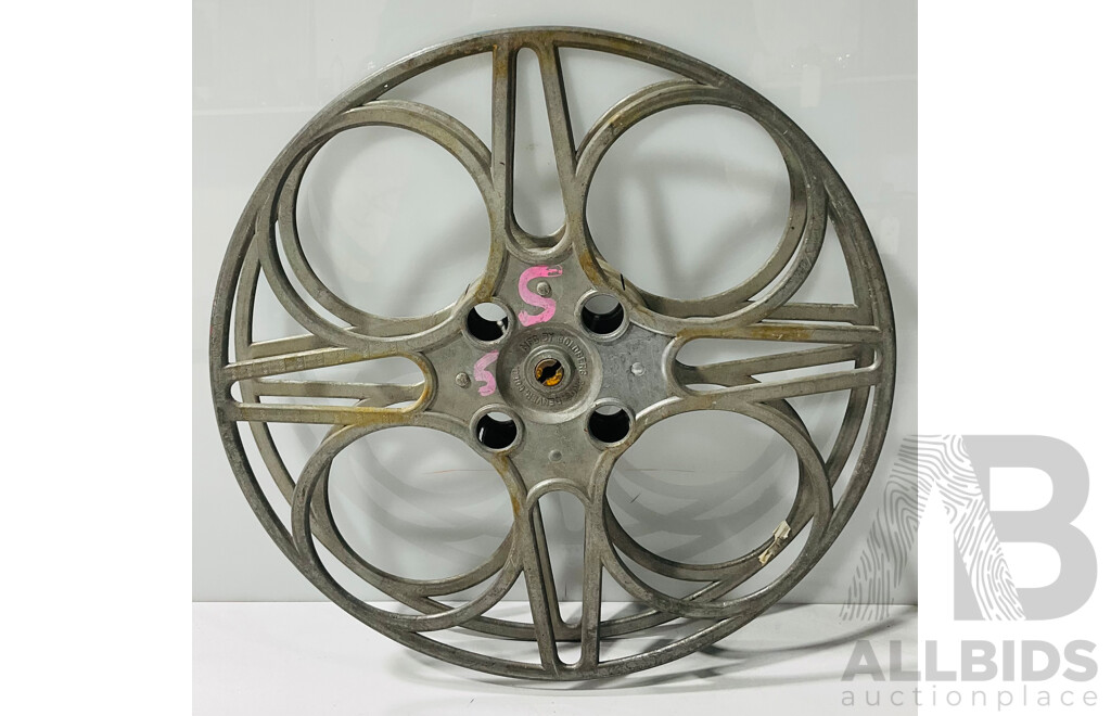 Vintage 1930's 35mm Film Reel MFG Goldberg Bros. Denver Co.