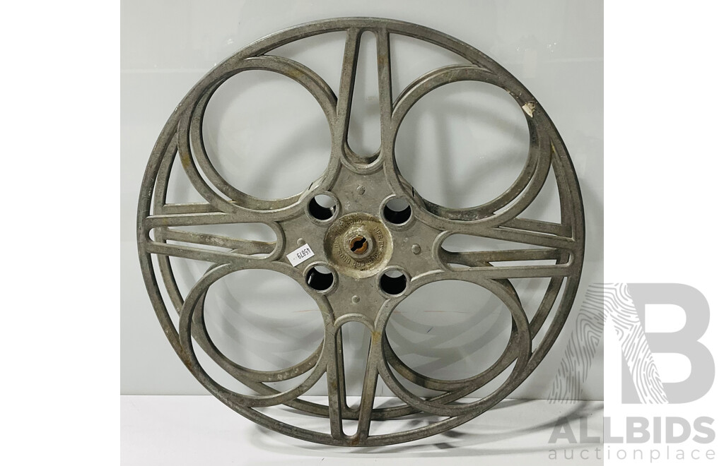 Vintage 1930's 35mm Film Reel MFG Goldberg Bros. Denver Co.