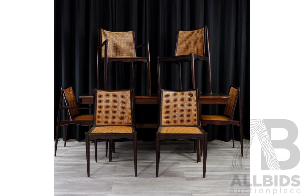 Vintage Seven Piece Dining Suite by John Dufficy