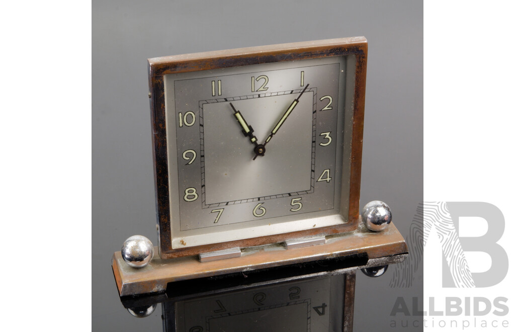 1930's Art Deco Mantle Clock