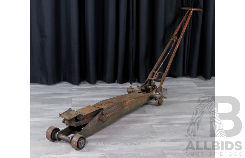 Large Vintage Trolley Jack by ARAC