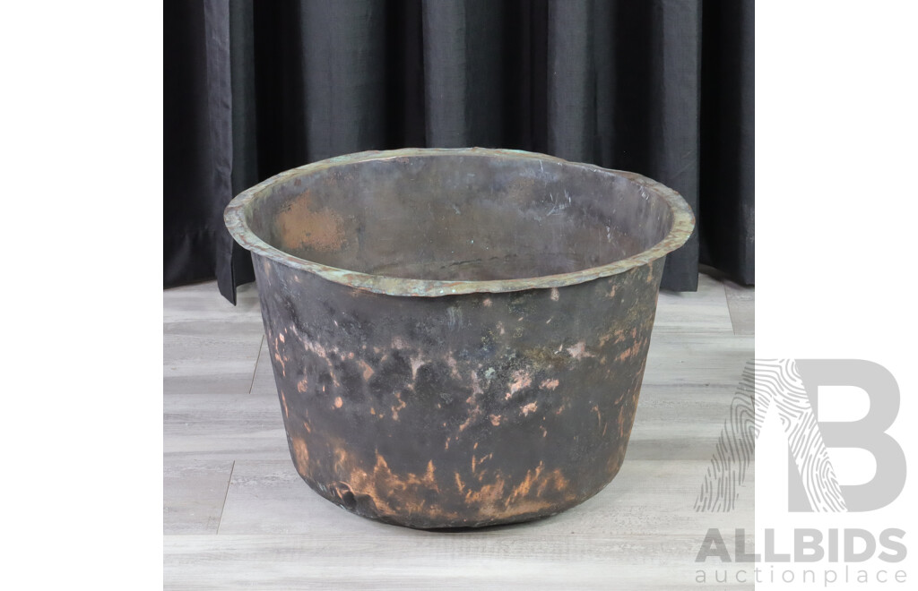 Vintage Copper Wash Tub