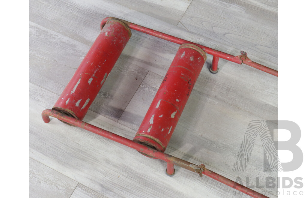 Vintage Stationary Bike Training Rack