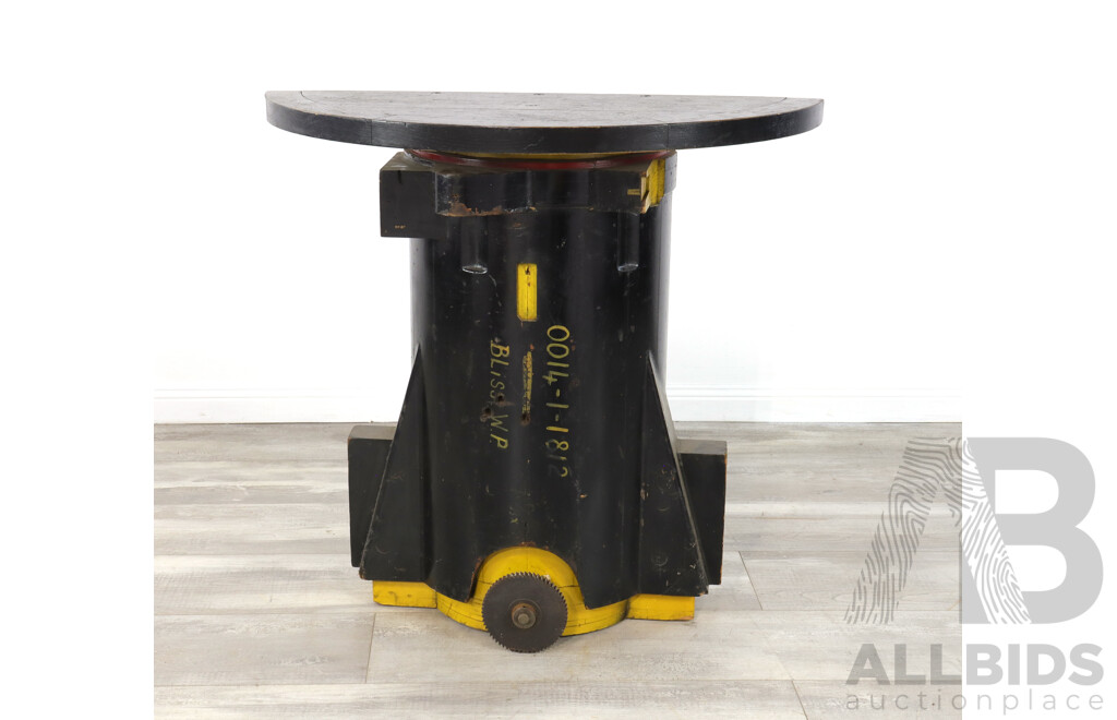 Painted Vintage Industrial Mould Hall Table