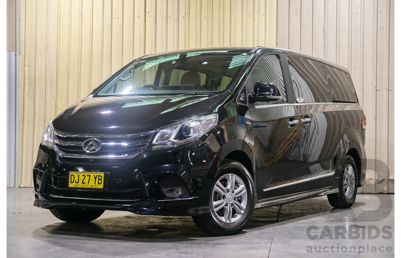 1/2019 Saic Motors LDV G10 Executive (7 Seater) 4d Wagon Black Turbo 2.0L