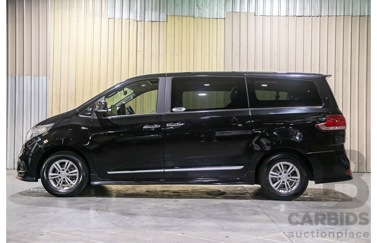 1/2019 Saic Motors LDV G10 Executive (7 Seater) 4d Wagon Black Turbo 2.0L