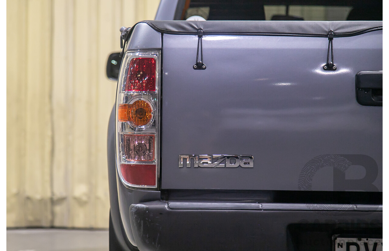 3/2011 Mazda Bt50 BOSS B3000 DX (4x2) 09 UPGRADE Dual Cab P/Up Grey Turbo Diesel 3.0L