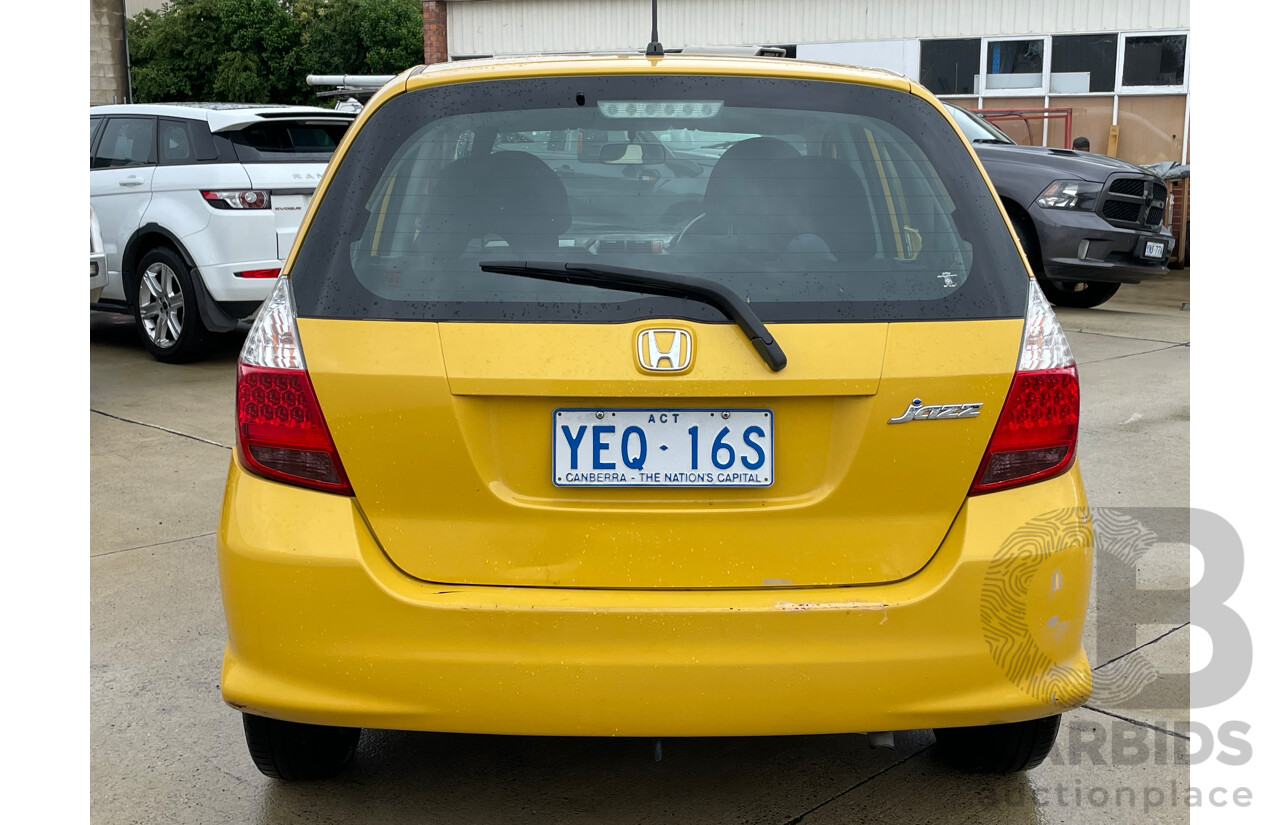 09/06 Honda Jazz VTi FWD MY06 5D Hatchback Yellow 1.5L