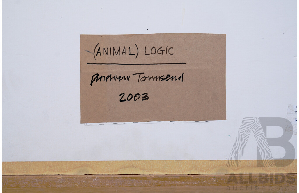 Andrew Townsend, Animal Logic 2003, Mixed Media on Paper