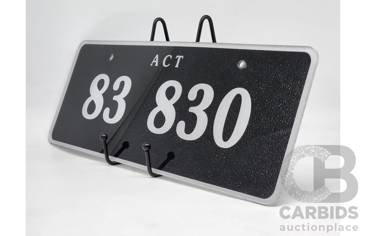 ACT 5-Digit Number Plate - 83830