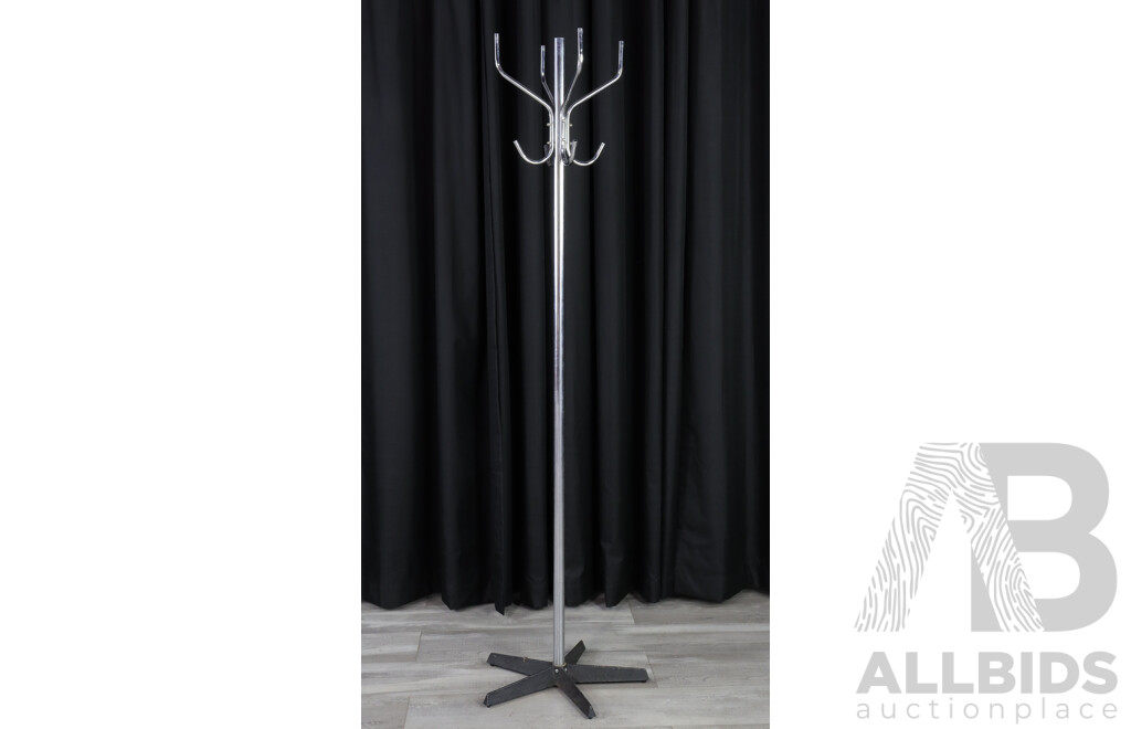 Chrome Coat Stand