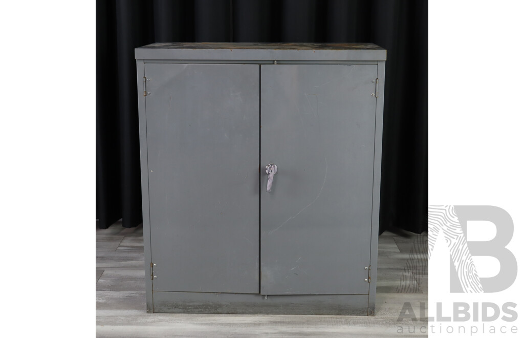 Metal Two Door Storage Locker