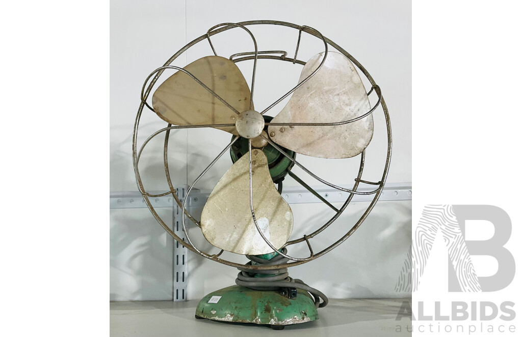 Vintage Corded Electrical Desk Fans