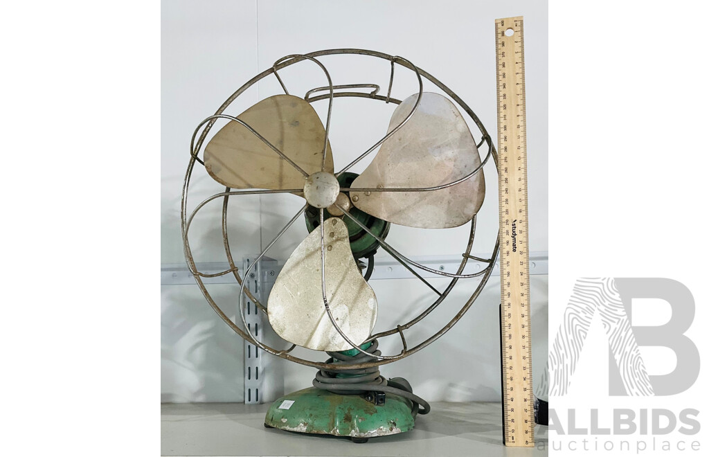 Vintage Corded Electrical Desk Fans