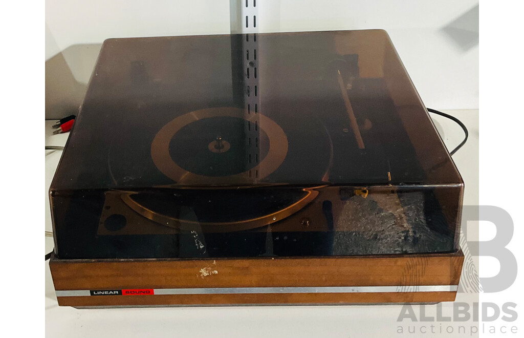 Vintage Linear Sound Dual 1225 Record Player