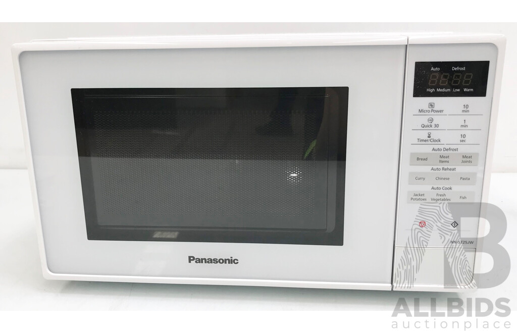 PANASONIC 20L White Microwave