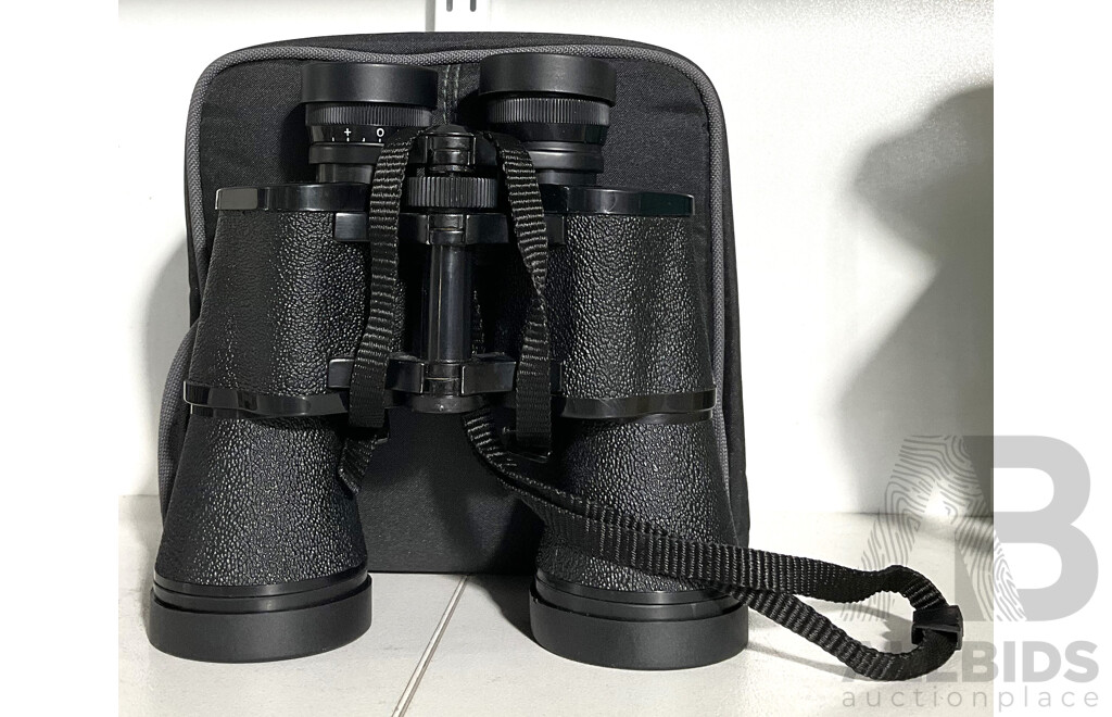 Hanimex Classic 10 X 50 Mm Field 7 Binoculars