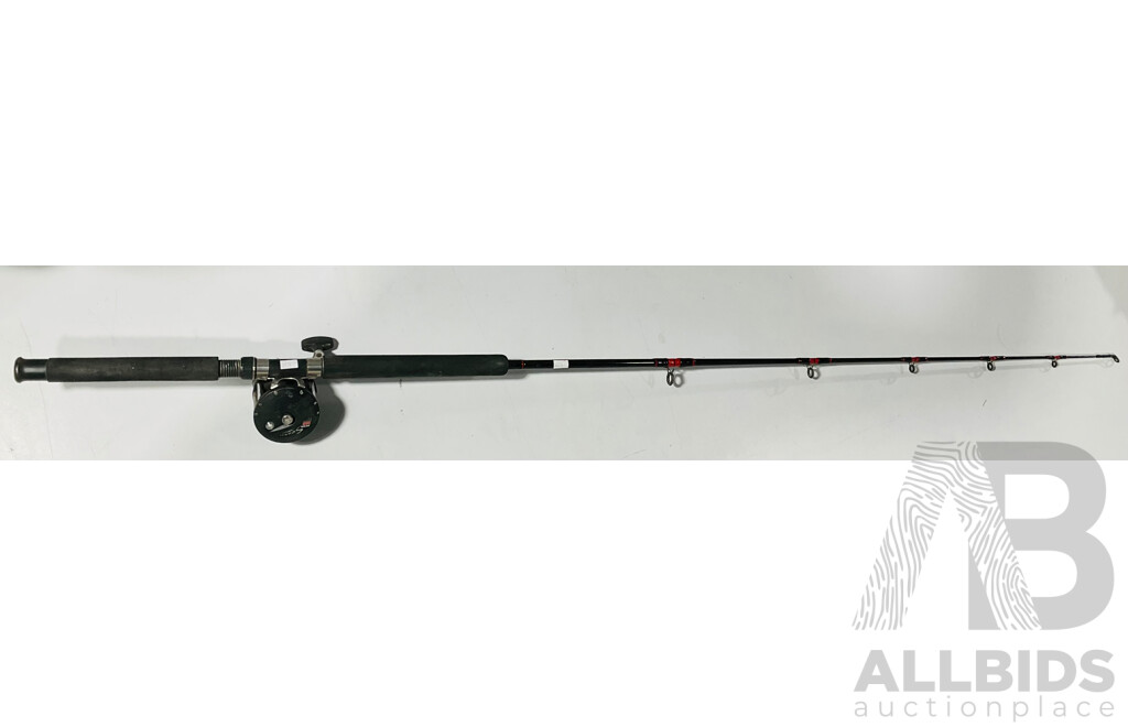 Vintage Seaboy Penn 185 Fishing Rod and Reel