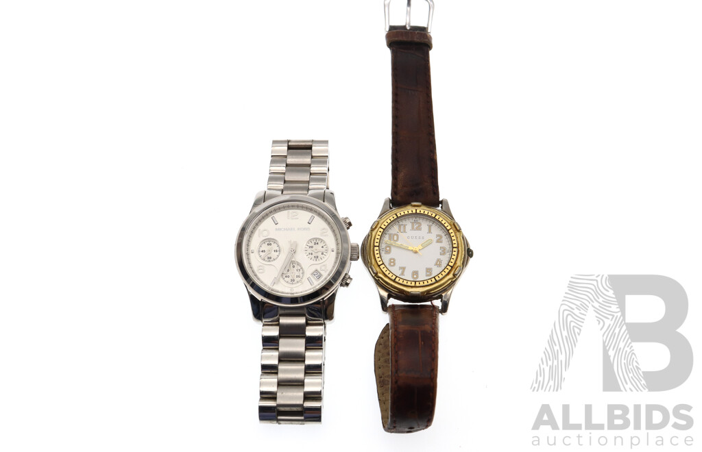 Michael Kors Ladies Watch, MK-5076 & Guess Ladies Watch