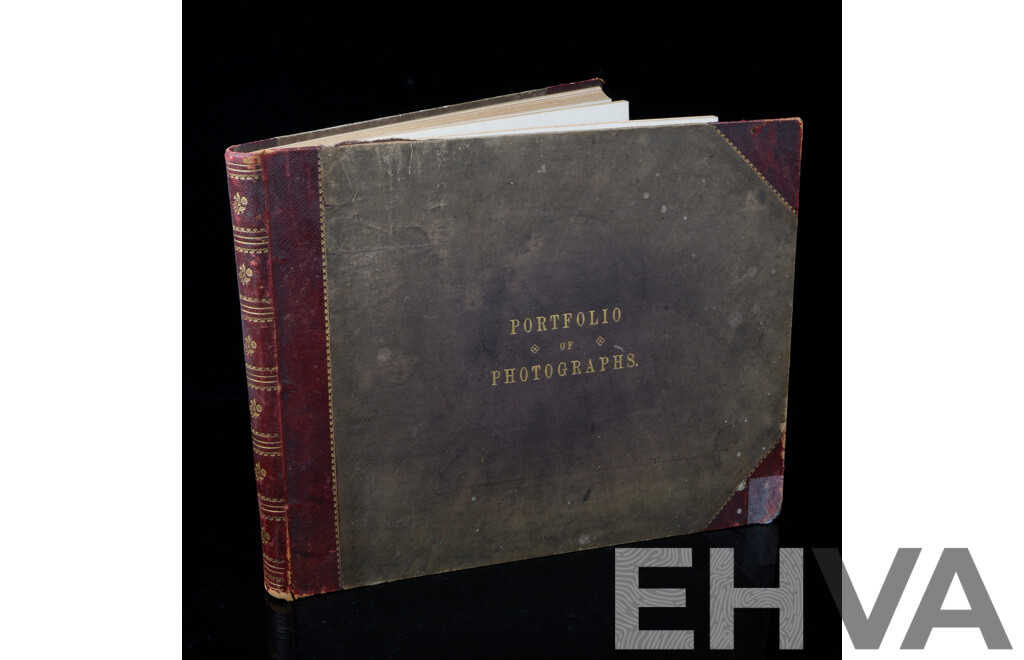 Portfolio of Photographs Etc, John L Stoddard, the Werner Company, Chicago, Hardcover