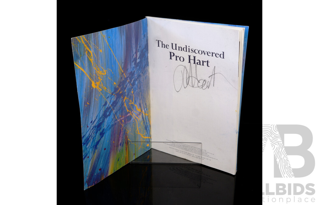 Signed by Pro Hart, the Undiscovered Pro Hart, Blue Bush Press, 1992, Paperback