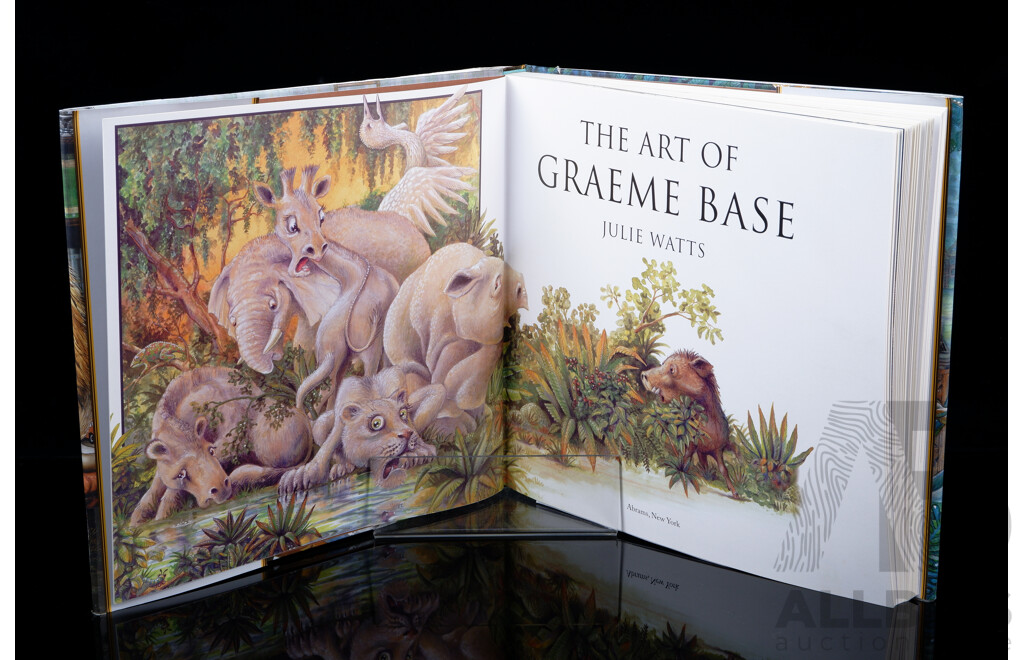 The Art of Graeme Base, Julie Watts , Abrams, 20008, Hardcover with Dust Jacket