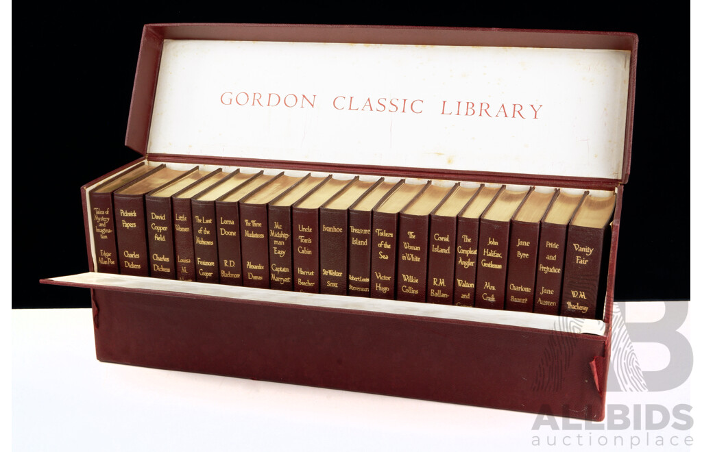 Complete 19 Volume Gordon Classic Library Set in Box