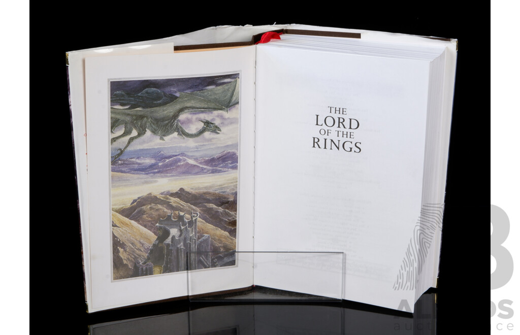 The Lord of the Rings, JRR Tolkien, Illustrated Alan Lee, Harper Collins, 1999, Hardcover with Dust Jacket