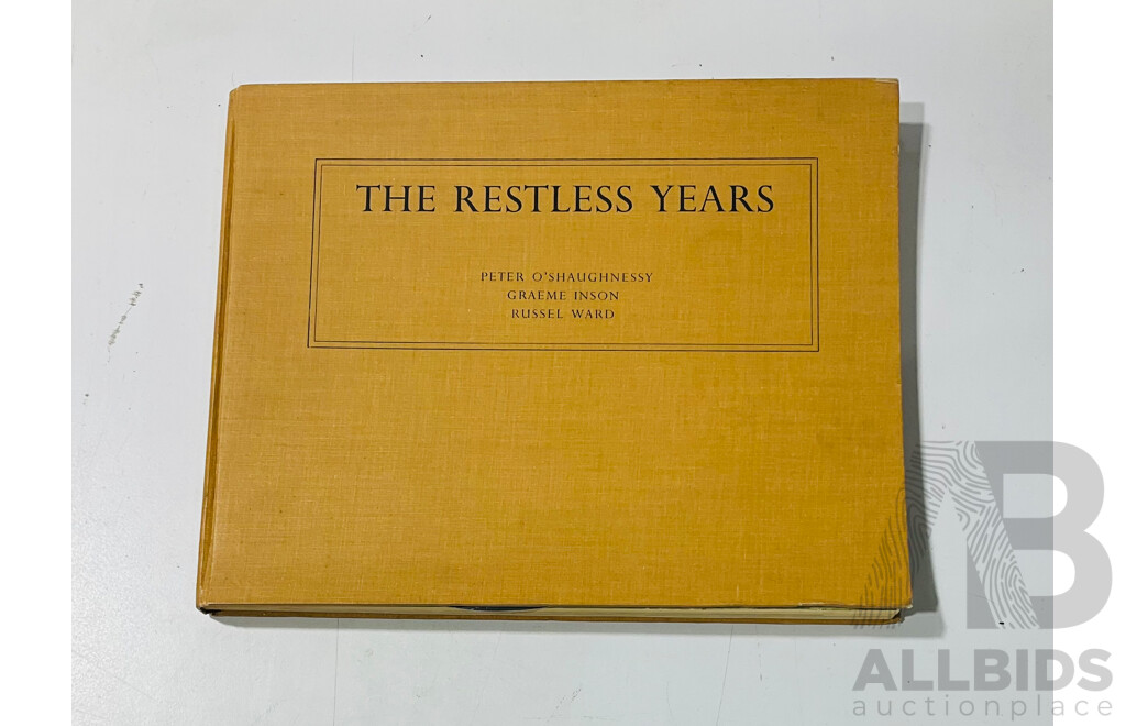 the Restless Years, Being Some Impressions of the Origin of the Australians. Jacaramda Press, Cloth Bound Hardcover with LP Record