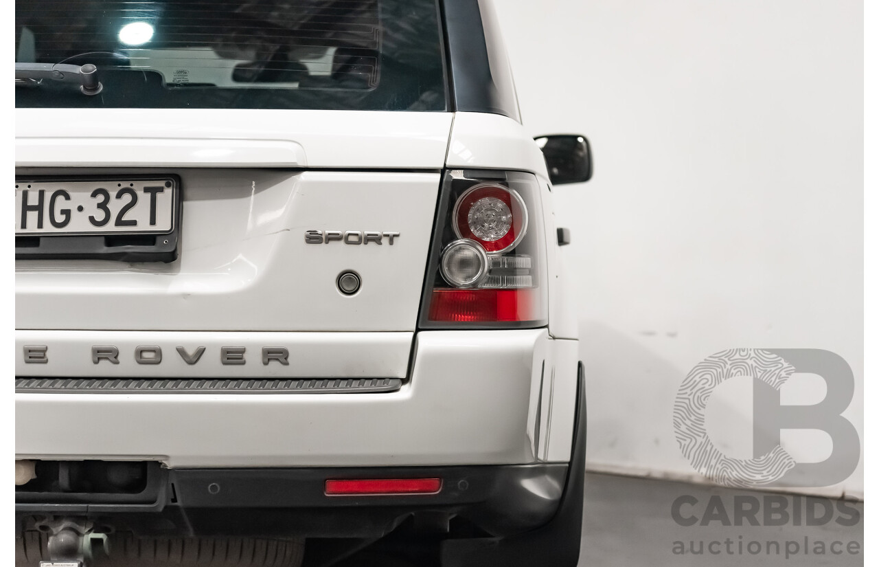 04/2011 Land Rover Range Rover Sport 3.0 TDV6 (4x4) MY10 White 4d Wagon Turbo Diesel 3.0L