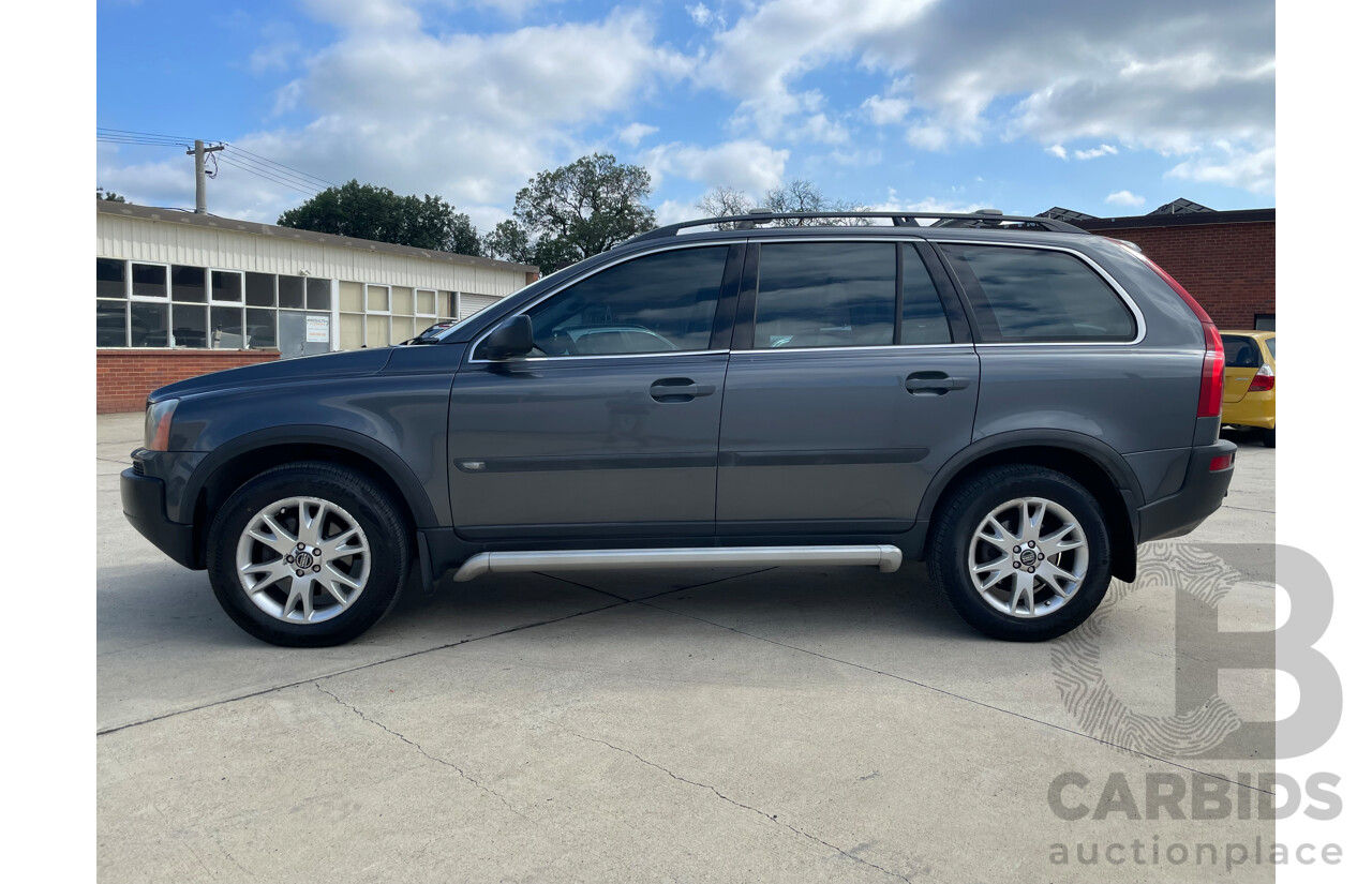 06/05 Volvo Xc90 T6 LIFESTYLE EDITION (LE) AWD MY06 4D Wagon Grey 2.9L