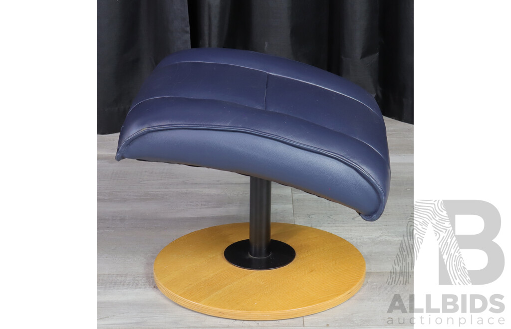 Leather Top Foot Stool