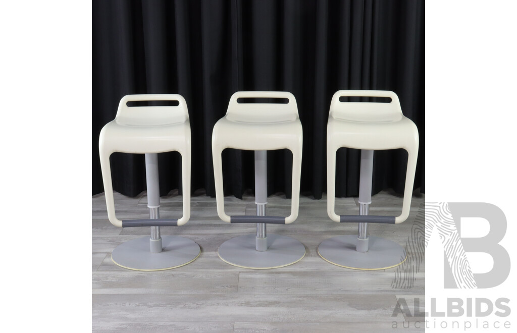 Set of Three Noon Stools by Archirivolto Design for Segis Italy