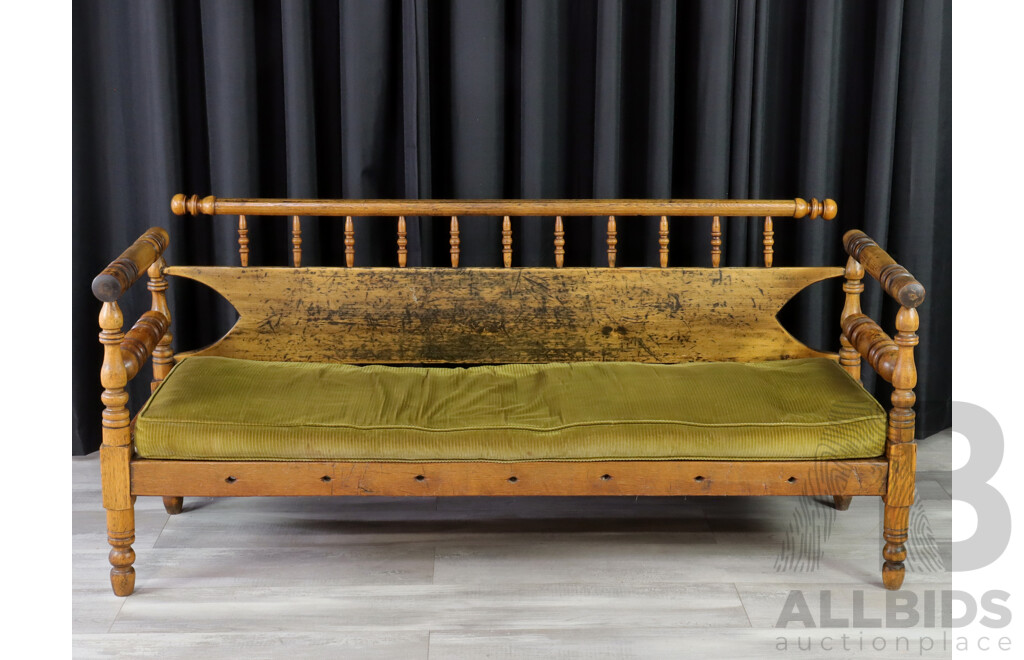 Bespoke Rolling Pin Form Settee