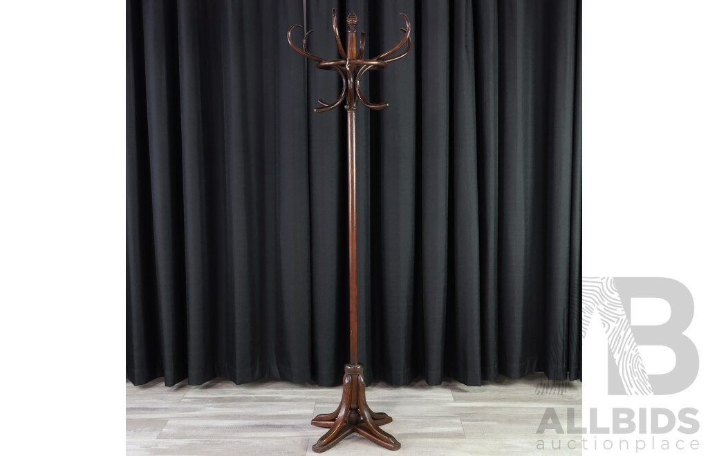 Vintage Bentwood Coat Rack