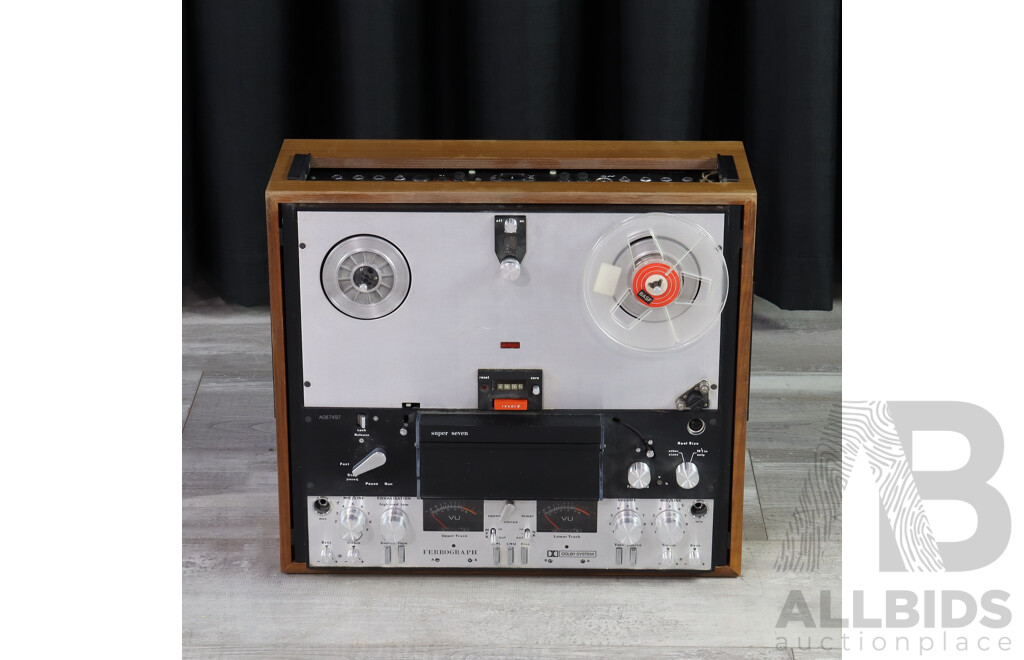 Super Seven Reel to Reel Recorder