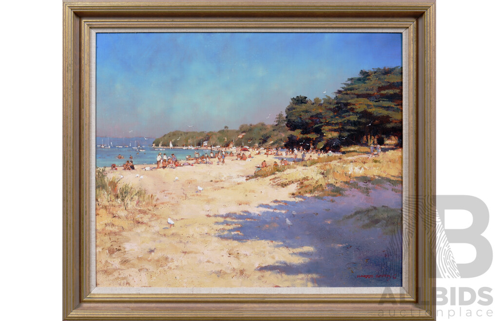 Harris Smith (Contemporary, Australian), Memories of a Southern Summer - Sorrento, Victoria, Oil on Canvas Panel