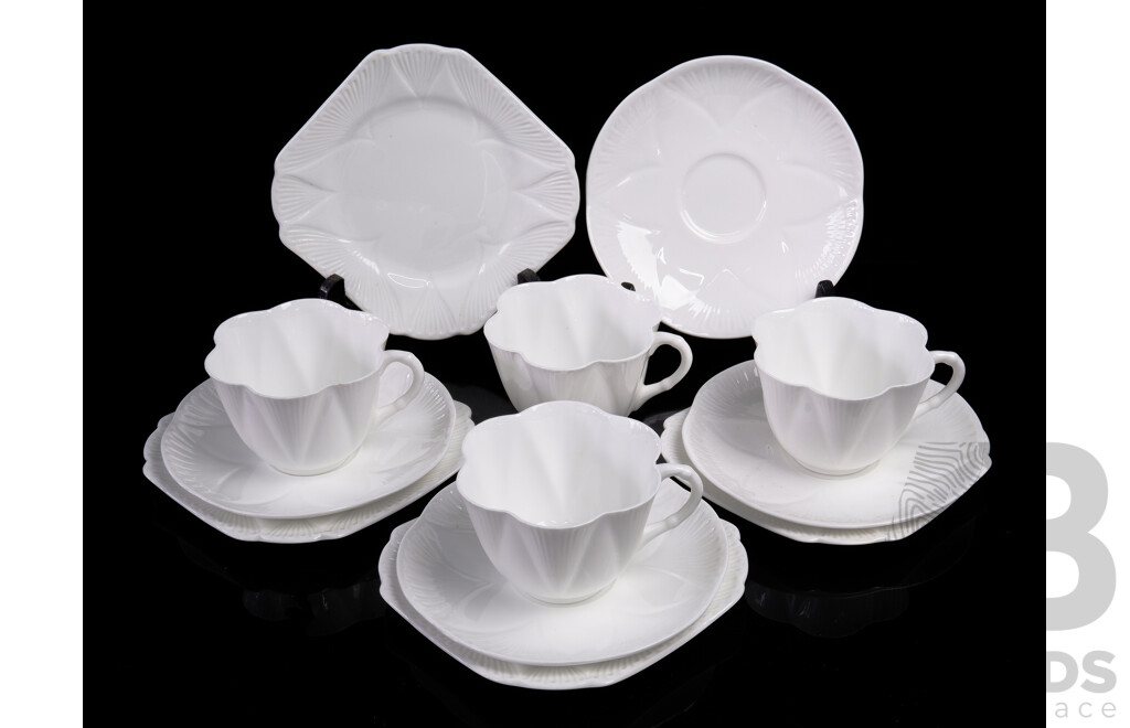 Vintage Shelly Porcelain Twelve Piece Tea Set