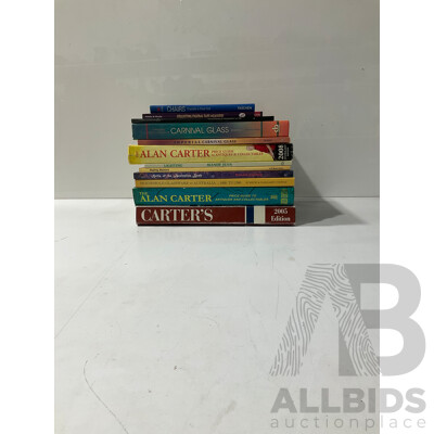 Collection of Books Relating to Collecting and Evaluating Antiques and Art