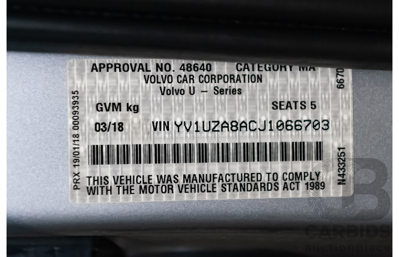 3/2018 Volvo XC60 D4 Momentum (AWD) MY18 UZ 4d Wagon Metallic Silver Twin Turbo Diesel 2.0L