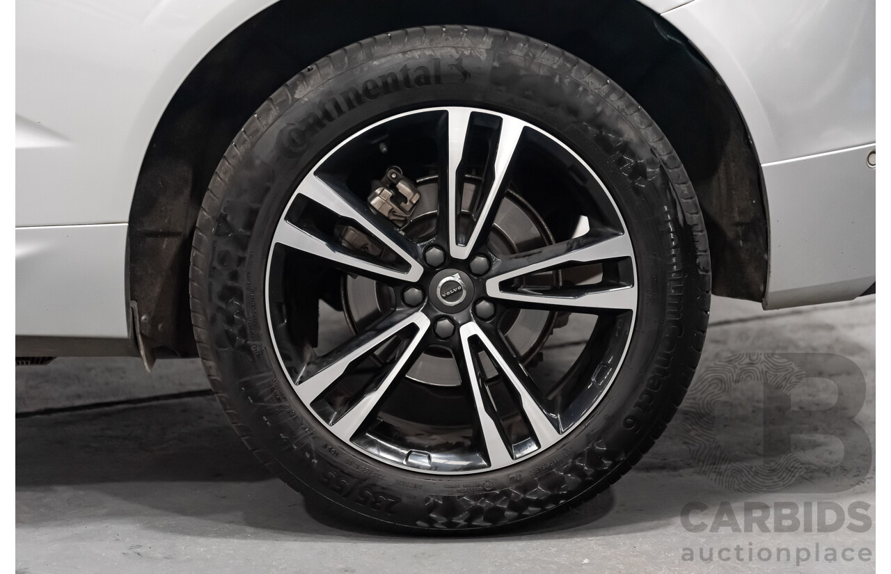 3/2018 Volvo XC60 D4 Momentum (AWD) MY18 UZ 4d Wagon Metallic Silver Twin Turbo Diesel 2.0L