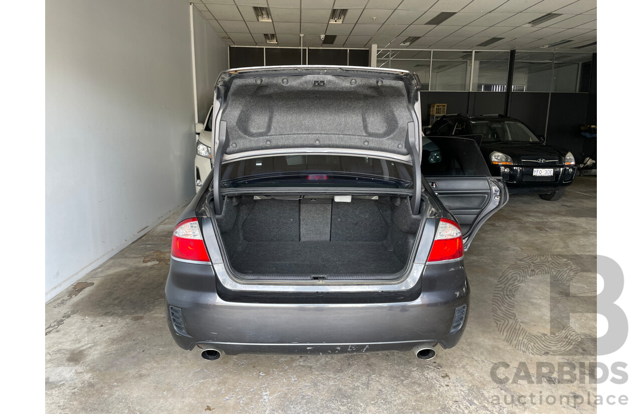 05/08 Subaru Liberty 2.5i AWD MY08 4D Sedan Grey 2.5L