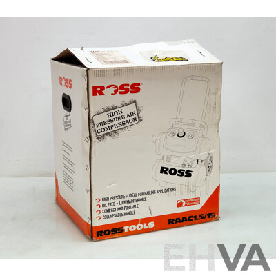 ROSS High Pressure Air Compressor and ROSS 90MM Framing Nail Gun