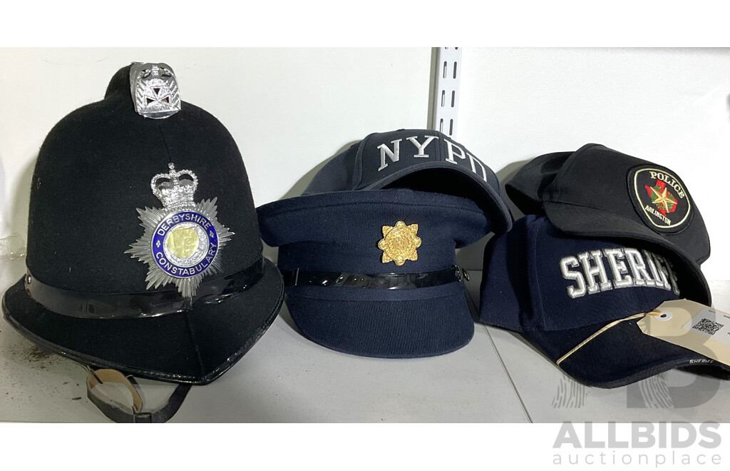 Collection of Police Hats